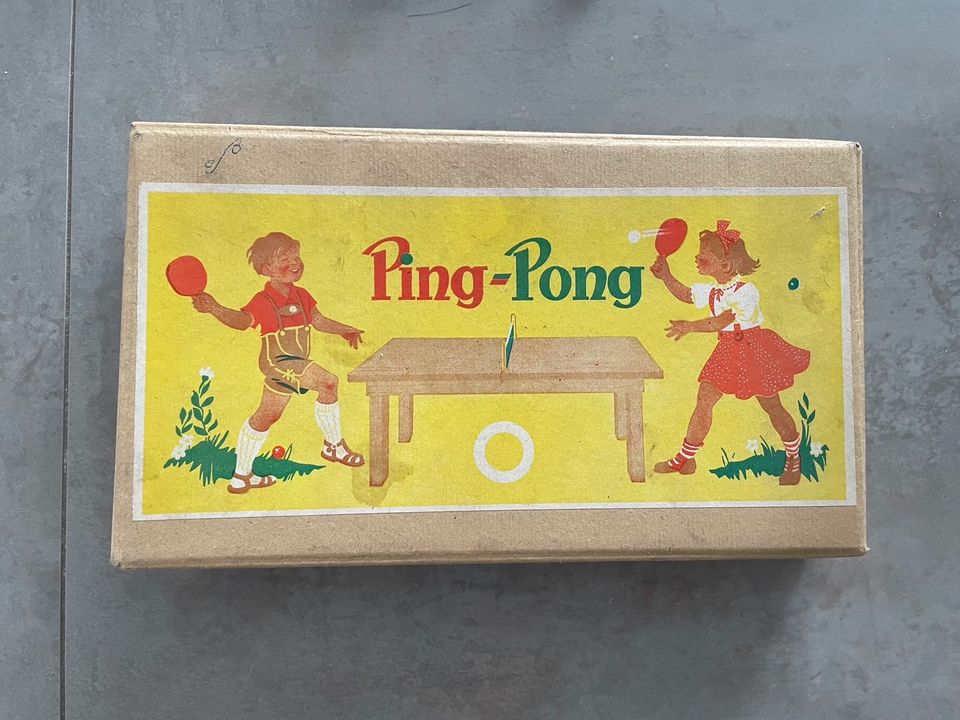 2 Ping Pong Sets Karl Haufe Kamenz DDR Vintage in Neukirchen/Erzgeb