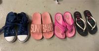 Gr. 37 Flipflops , Badeschuhe, Schlappen, Stoffschuhe Baden-Württemberg - Meckenbeuren Vorschau