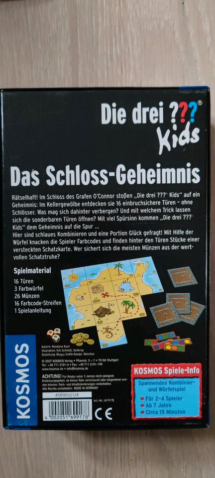 Die drei Fragezeichen Spiel - Das Schloss-Geheimnis in Kaltenkirchen