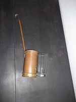 1 alter Messbecher aus Kupfer mit Glaseinsatz 0,5 Liter Hessen - Villmar Vorschau