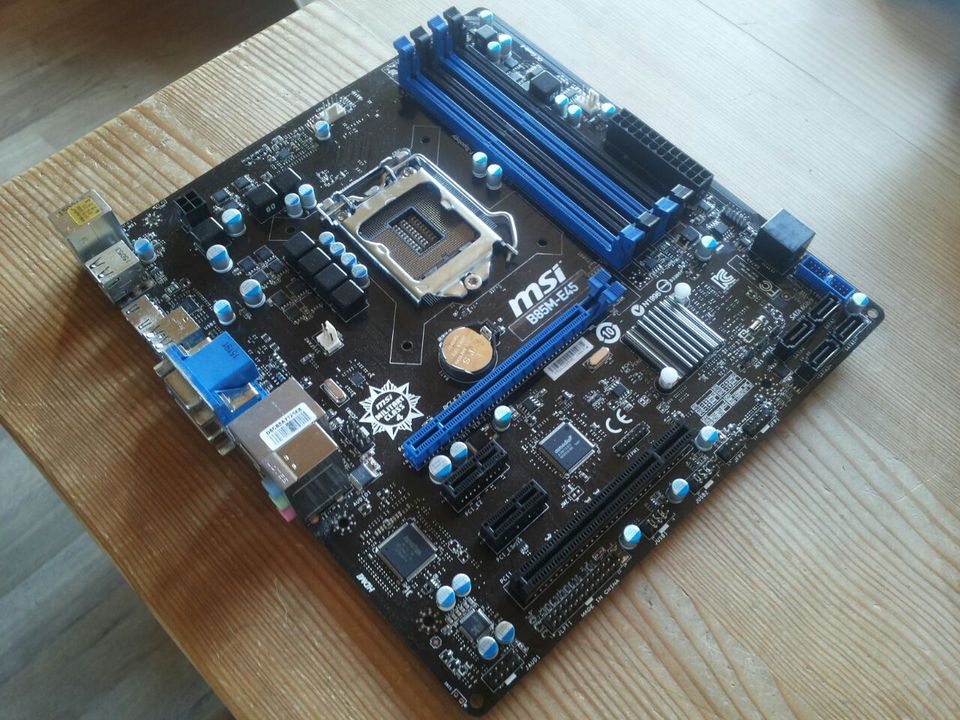 Mainboard B85M-E45 Motherboard defekt Sockel 1150 in Mengkofen