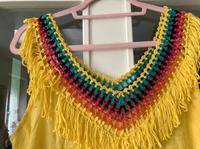 Tunika Strandtunika Hippie Fransen Boho Ibiza Bayern - Selb Vorschau