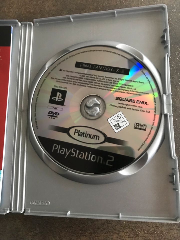 Final Fantasy X2 Platinum, PS2 Spiel in Würselen