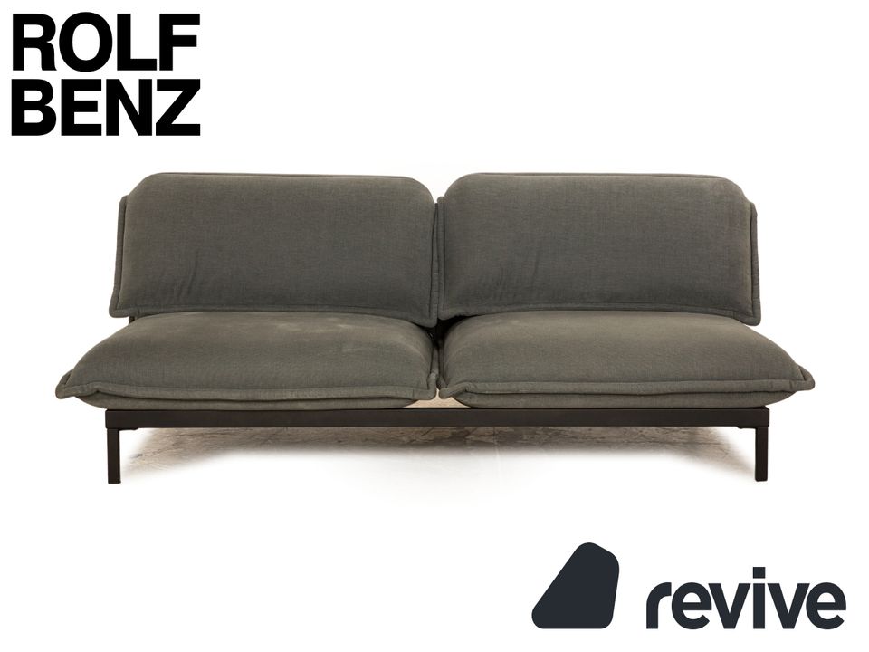 Rolf Benz Nova 340 Stoff Zweisitzer Grau Sofa Couch manuelle in Köln