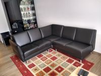 Couch Sofa Wohnlandschaft Leder schwarz Kr. München - Haar Vorschau