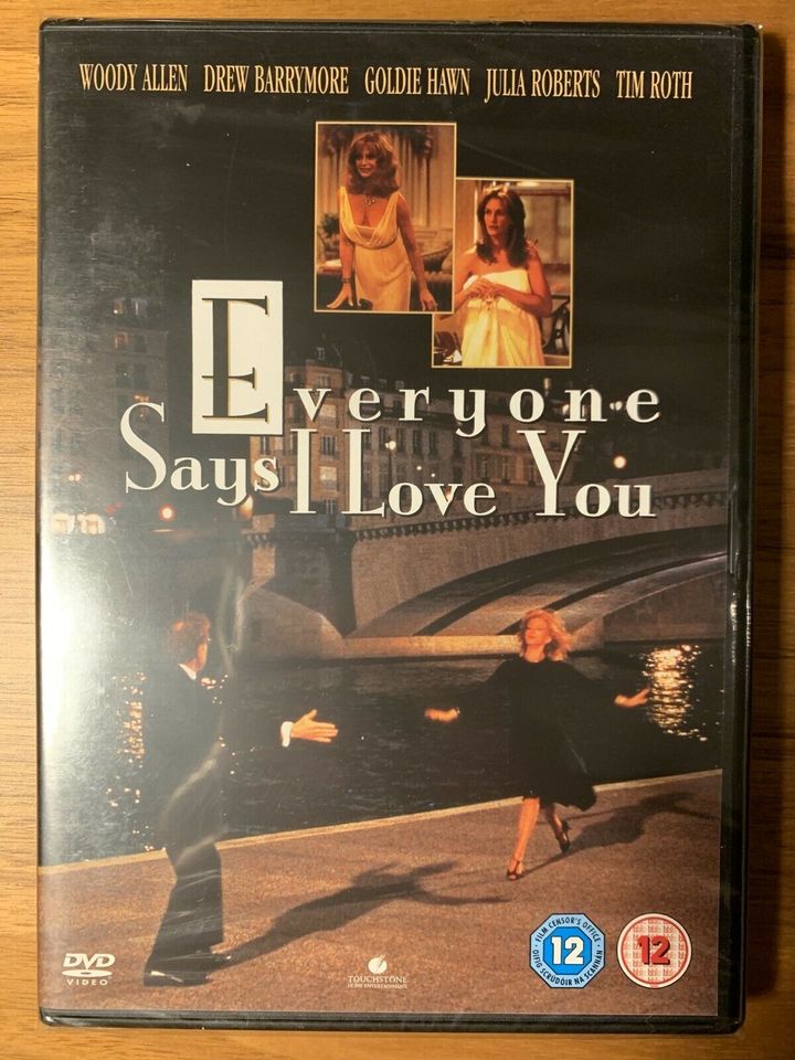 EVERYONE SAYS I LOVE YOU, DVD NEU OVP, WOODY ALLEN, JULIA ROBERTS in Berlin