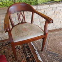 herrlicher alter Stuhl, Sessel, schönes Sitzpolster, 84x86cm, Rheinland-Pfalz - Nittel Vorschau