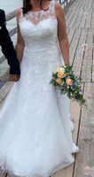 Brautkleid M 38 / 40 / 42 leichte A-Linie Prinzessin Bayern - Seebruck Vorschau