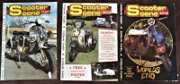 Zeitschriften Scooter Scene 4/88,10/88,11/88 Englisch Vespa Altona - Hamburg Ottensen Vorschau