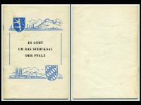 Schicksal der Pfalz – Vereinigung Pfalz - Bayern – 1967/68 Rheinland-Pfalz - Bad Dürkheim Vorschau