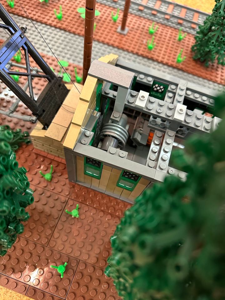 Klemmbausteine moc Bergwerk/Zeche, kein Lego in Marl