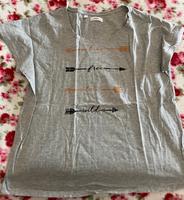 T-Shirt grau mit Pfeilen Gr 44/46 Bayern - Stockstadt a. Main Vorschau