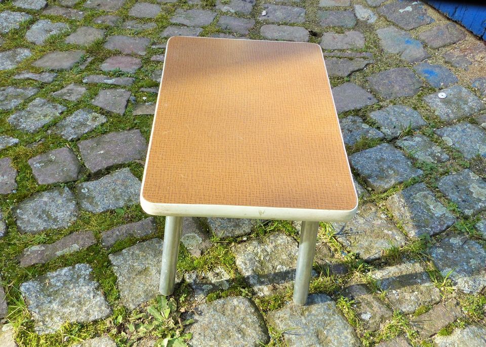 Hocker Blumenbank DDR Mid Century 60er Vintage Retro in Leipzig