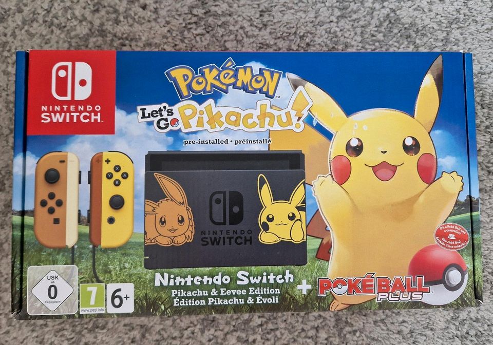 Nintendo Switch x Pikachu Edition - Let's Go Pikachu in Düsseldorf