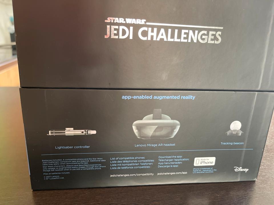 Star Wars Jedi Challenge Virtuelle Brille mit Laserschwert in Stammham b. Ingolstadt