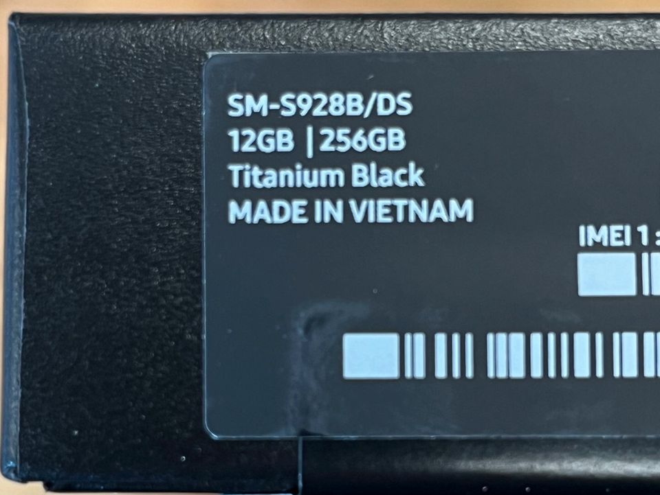 Samsung Galaxy S24 Ultra 256/12GB - Titanium Black (Dual SIM) SM- in Ludwigshafen
