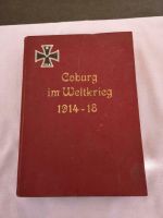 Buch von 1922  "Coburg im Weltkrieg 1914/18" Bayern - Meeder Vorschau