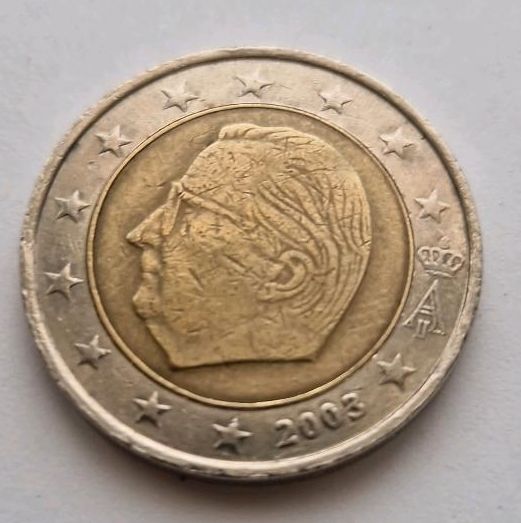 2 Euro Münze 2003 Belgien König Albert in Norderstedt