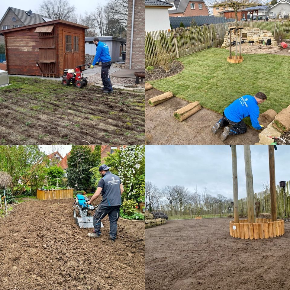 Gartenbau, Galabau, Pflasterarbeiten, Erdarbeiten, Terrassenarbeiten, Zaun in Garbsen