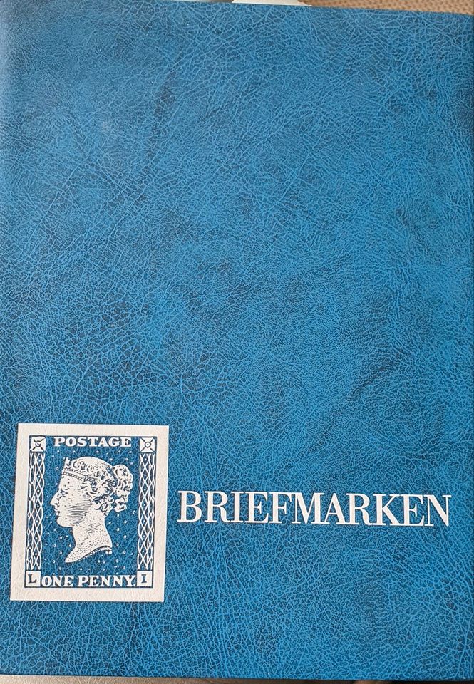 Briefmarkenalbum mit Briefmarken BRD in Hahnstätten