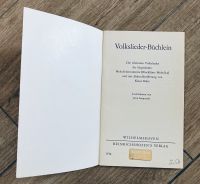 TOP Zustand von 1973 Volkslieder-Büchlein Heinrichhofen‘s Verlag Rheinland-Pfalz - Worms Vorschau