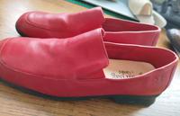 Caprice rot Leder Schuhe Slipper Gr.39 Weite G gebrauchr Nordrhein-Westfalen - Marl Vorschau