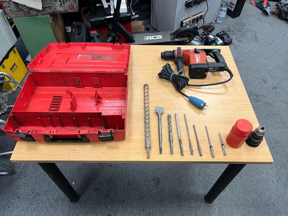 Hilti TE 15C Kombihammer+Bohrfutter+Bohrerset+Koffer+Rechnung+TOP in Berlin