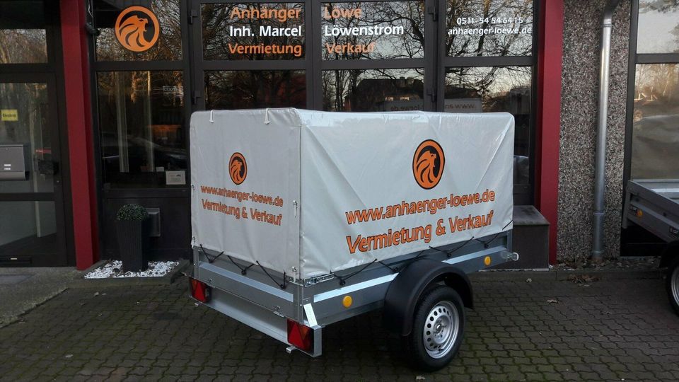 Neuer 750 KG PKW-Anhänger, Hochplane, Hänger, Anhänger, Trailer in Ilsede