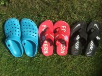 3 Paar Badelatschen Badeschuhe Flip Flops (FCB) Gr. 36-38 Sachsen-Anhalt - Magdeburg Vorschau