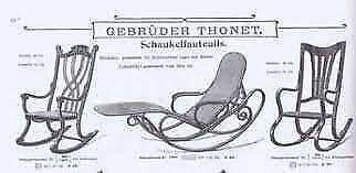 EXTREM RAR ! Orig. THONET SCHAUKELSTUHL - Bequemer geht es nicht in München