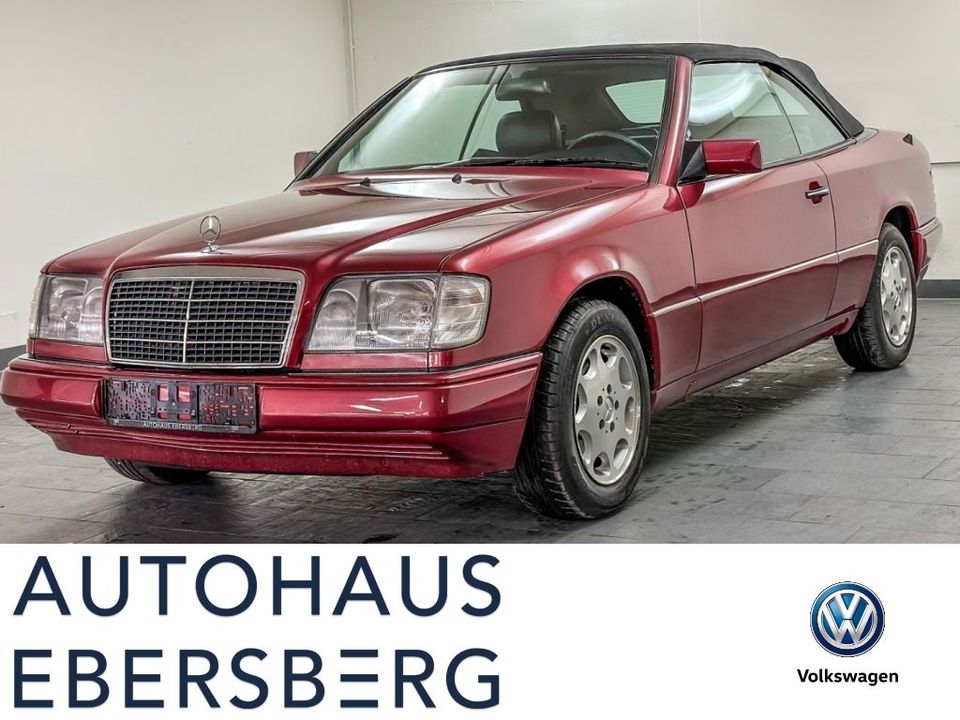 Mercedes-Benz E 200 Cabrio w124 original Leder SHZ TÜV 5/25 EU in Ebersberg