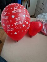 Luftballons just married und  kleine Herzen Neu , Hochzeit, Deko Bremen - Osterholz Vorschau