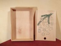 Holzkiste mit Schiebedeckel Holzbox Geschenkkiste Weihnachtsmotiv Nordrhein-Westfalen - Paderborn Vorschau