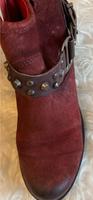 Buffalo Stiefeletten Dunkel rot , Leder München - Bogenhausen Vorschau