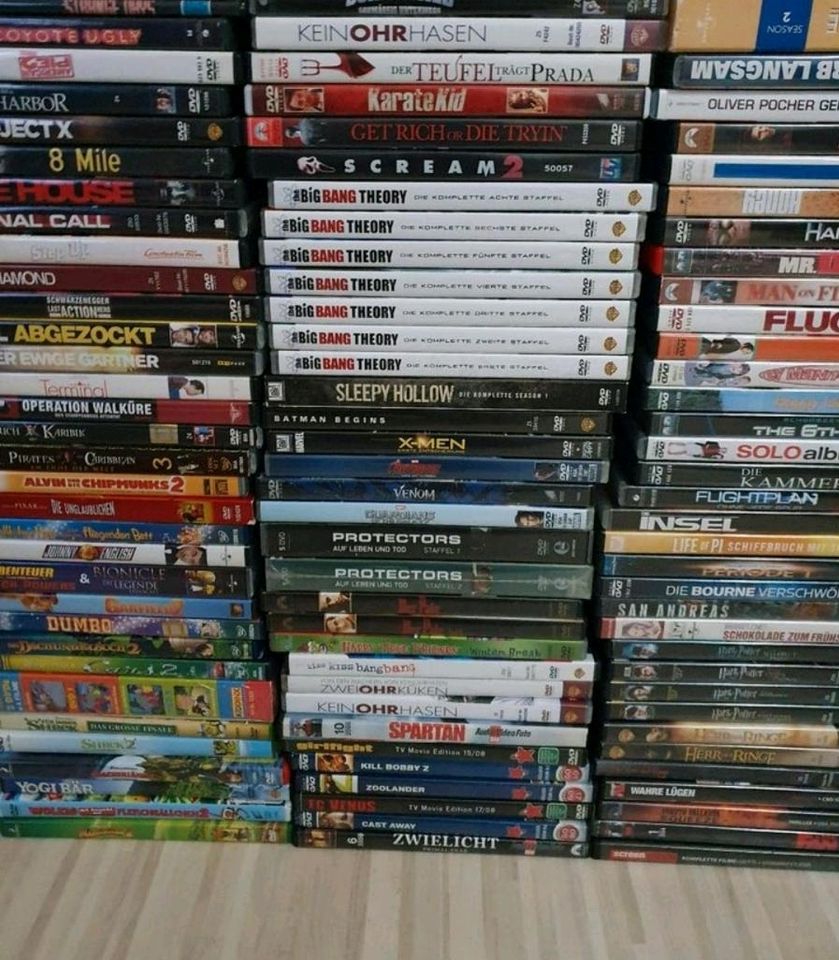 DVD Sammlung über 600 Stück Disney, Star Wars, Marvel, Serien.... in Kiel