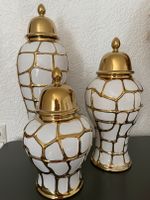 Luxus Vasen 3 er Set Gold-Weiß Rheinland-Pfalz - Hamm am Rhein Vorschau