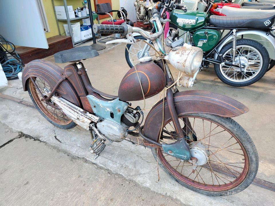 Simson SR2 KBA Papiere Nr.: A1309 Standort Weinböhla in Weinböhla