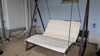 Gartenliege für 2 Poly-Rattan Geflecht - Schwebeliege-sehr bequem Bayern - Markt Rettenbach Vorschau