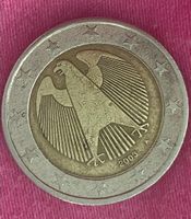 2 Euro Münze Deutschland Adler 2003 mit fehlprägung Bayern - Gröbenzell Vorschau
