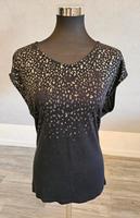 Esprit Shirt M 38 schwarz silber T-Shirt Top wie neu Leo Animal Nordrhein-Westfalen - Weeze Vorschau