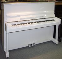 Klavier Weinberg U 121 T, 121 cm hoch, weiss poliert Niedersachsen - Egestorf Vorschau