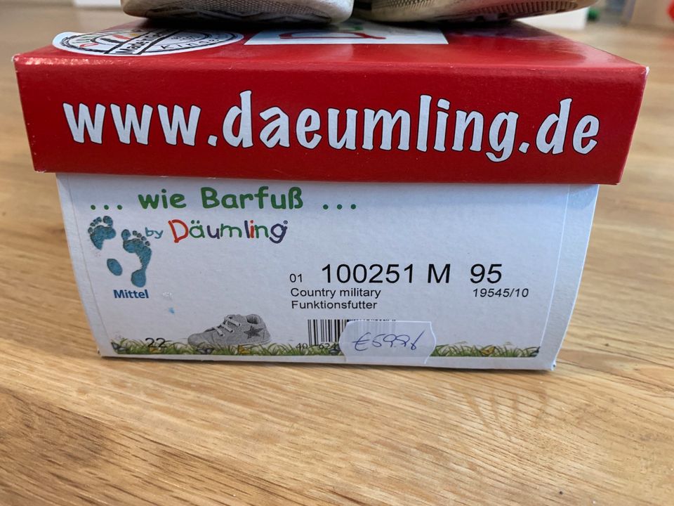 Lauflerner „Däumling wie barfuß“, Größe 23 in Duisburg