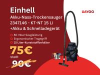 Einhell Akku-Nass-Trockensauger 2347146 - KT-NT 15 Li HAYGO Bielefeld - Stieghorst Vorschau