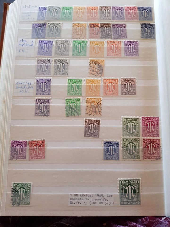 Briefmarken nach Michel Katalog? Deutsches Reich , DDR , BDR in Kiel