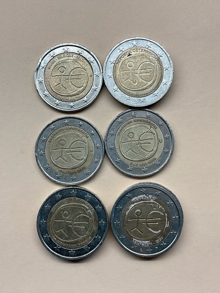 2€ Gedenkmünzen/ Sondermünzen - Gemeinschaftsaus. (zum Tauschen) in Frankfurt am Main
