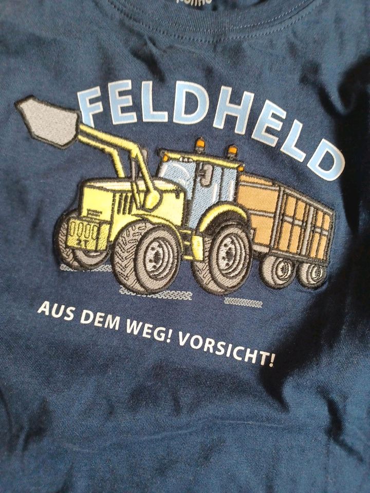 Traktor Shirt Feldheld Topolino Gr.122 NEU in Samswegen