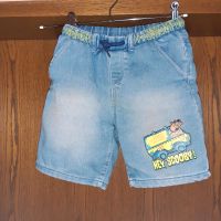 Scooby Doo Jeans Hose Gr.122 Shorts Kurzehose Gummizug in de Bayern - Bad Neustadt a.d. Saale Vorschau