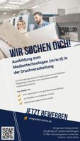 Ausbildung zum Medientechnologen Druckverarbeitung (m/w/d) Nordrhein-Westfalen - Petershagen Vorschau