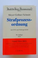 Meyer-Goßner/Schmidt, StPO, 66. Auflage 2023 Rheinland-Pfalz - Mainz Vorschau