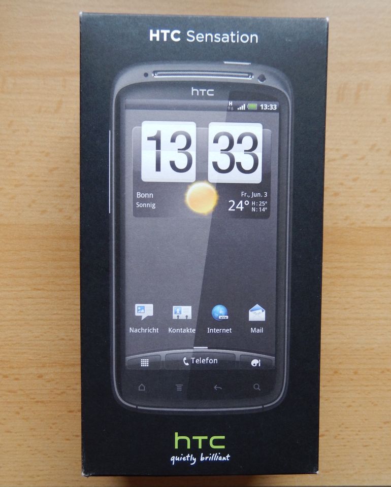 HTC Sensation Z710e Smartphone, Simlock frei, defekt an Bastler in Emmingen-Liptingen